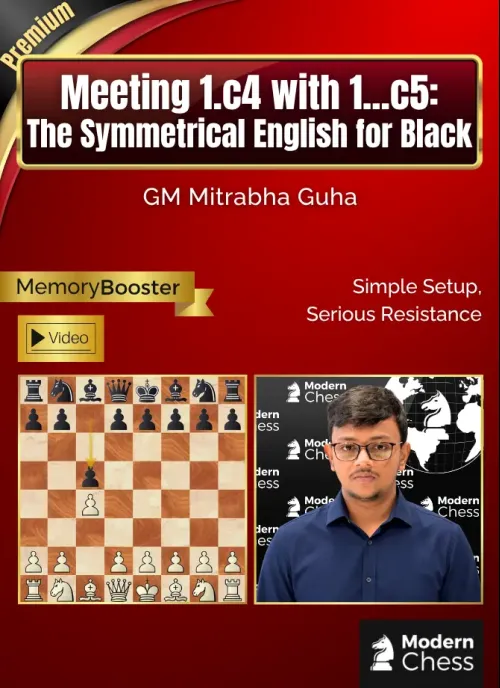 Meeting 1.c4 with 1...c5: The Symmetrical English for Black