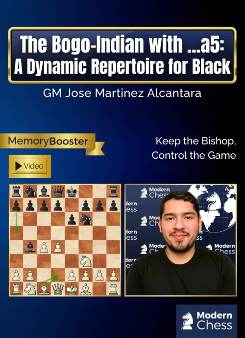 The Bogo-Indian with ...a5 - A Dynamic Repertoire for Black